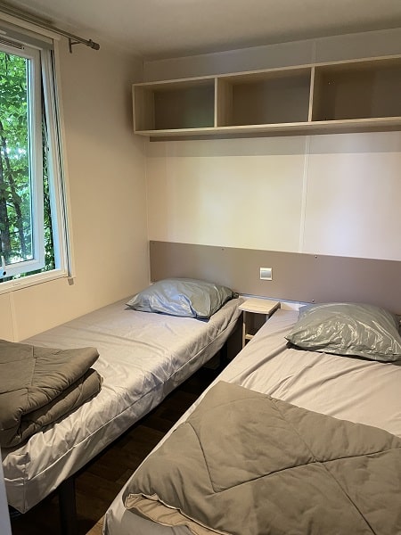 MOBILHOME CHAMBRE 2 X1 LIT